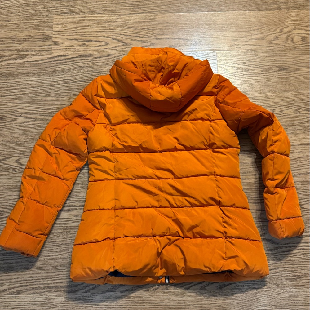 Tommy Hilfiger Bright Orange Woman’s‎ Puffer Jacket Size S - Picture 7 of 12